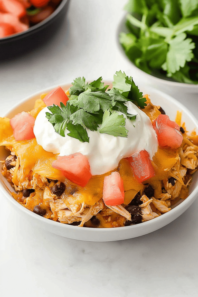 Easy Chicken Taco Casserole Recipe