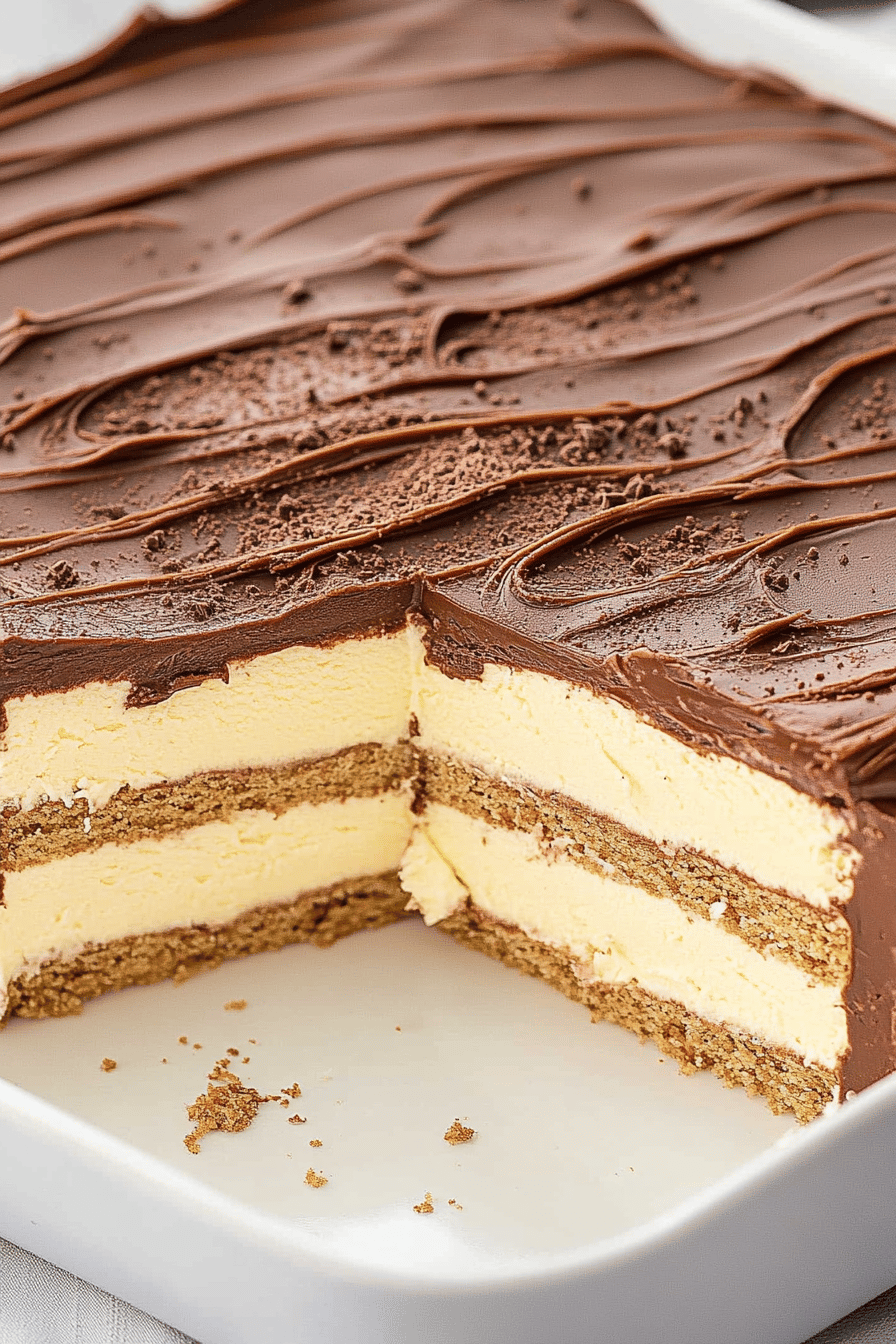 Easy Chocolate Eclair Icebox Cake Recipe ingredients