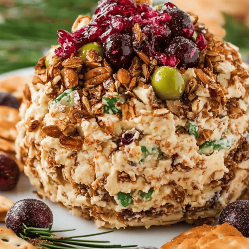 Easy Christmas Cheeseball Recipe