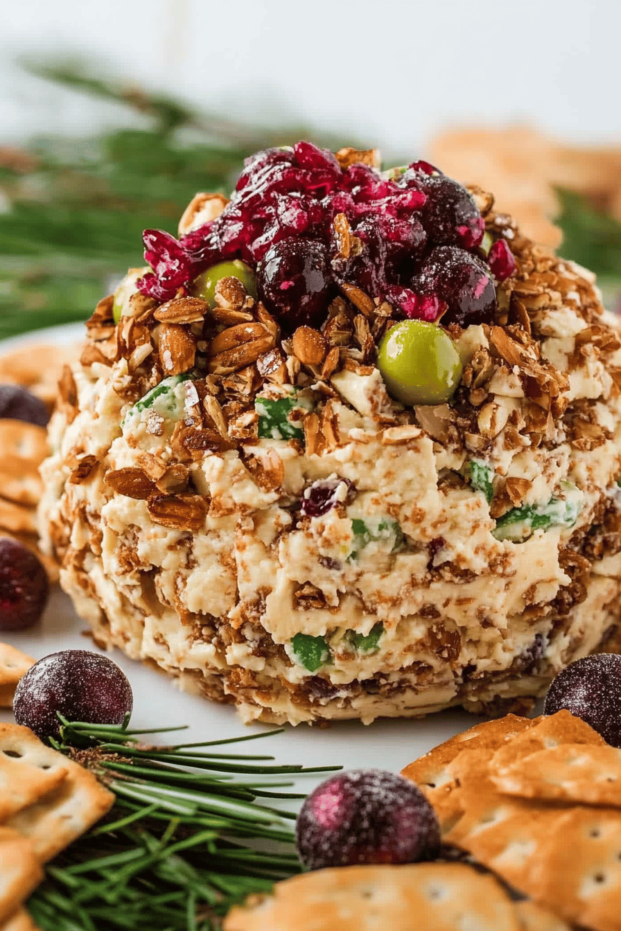 Easy Christmas Cheeseball Recipe