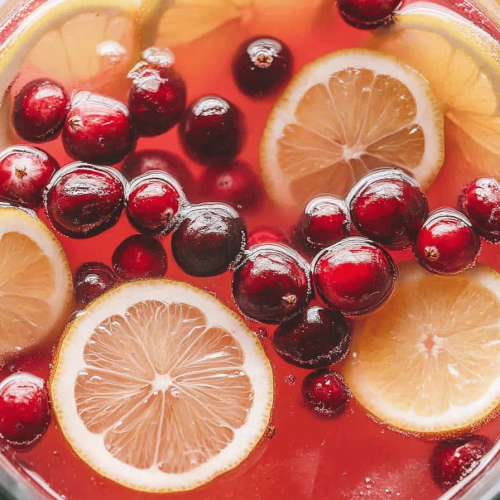 Easy Citrus Cranberry Punch Recipe
