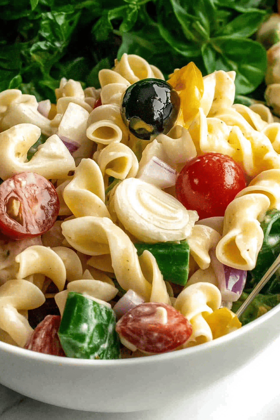 Easy Classic Italian Pasta Salad Recipe
