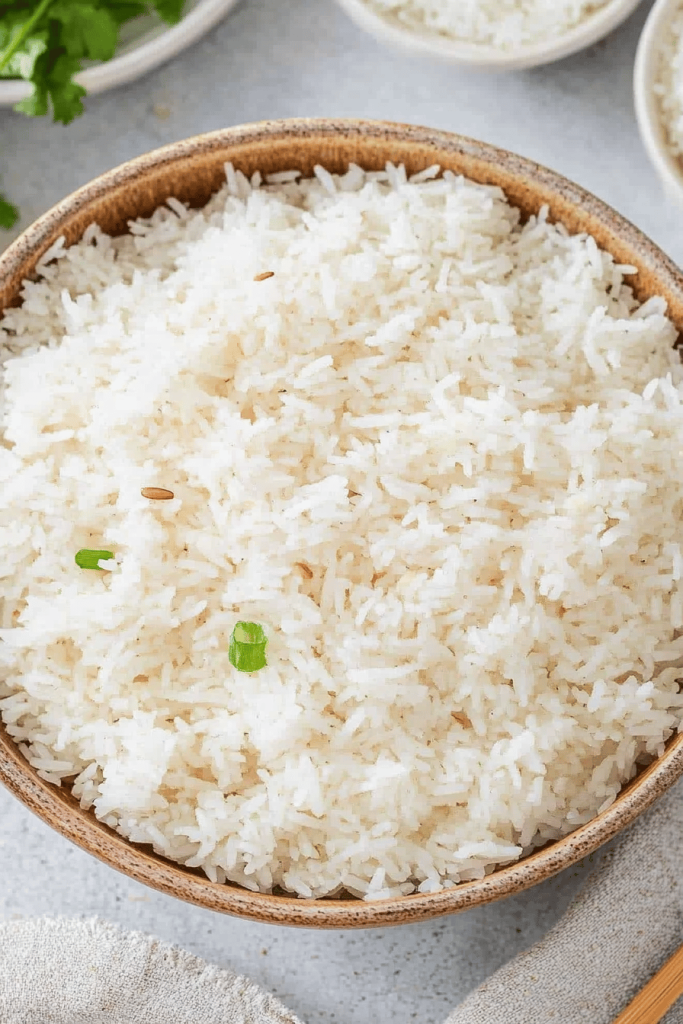 Easy Coconut Rice in a Rice Cooker