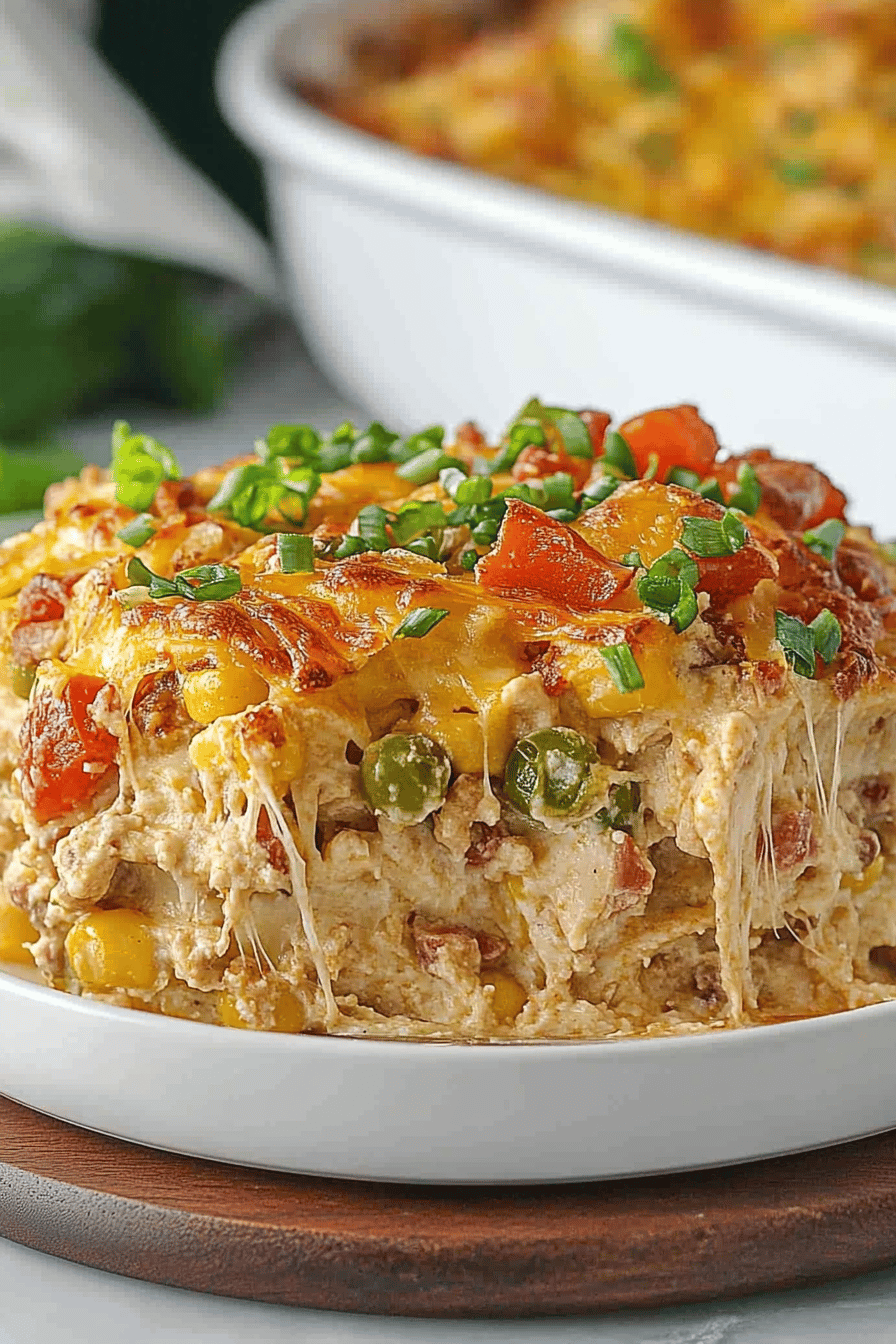 Easy Cowgirl Casserole Recipe Final Dish Presentation