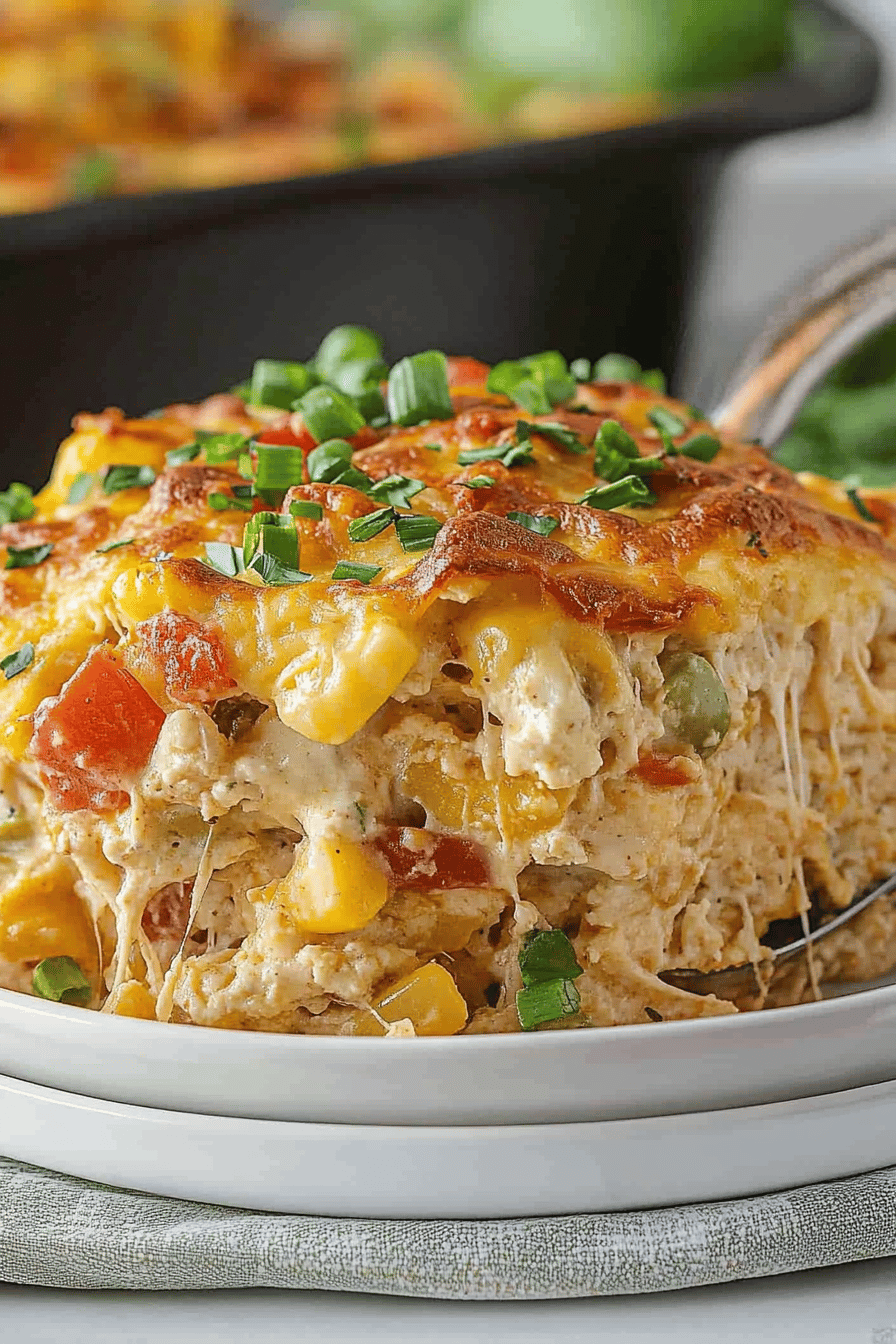 Easy Cowgirl Casserole Recipe Final Dish Presentation
