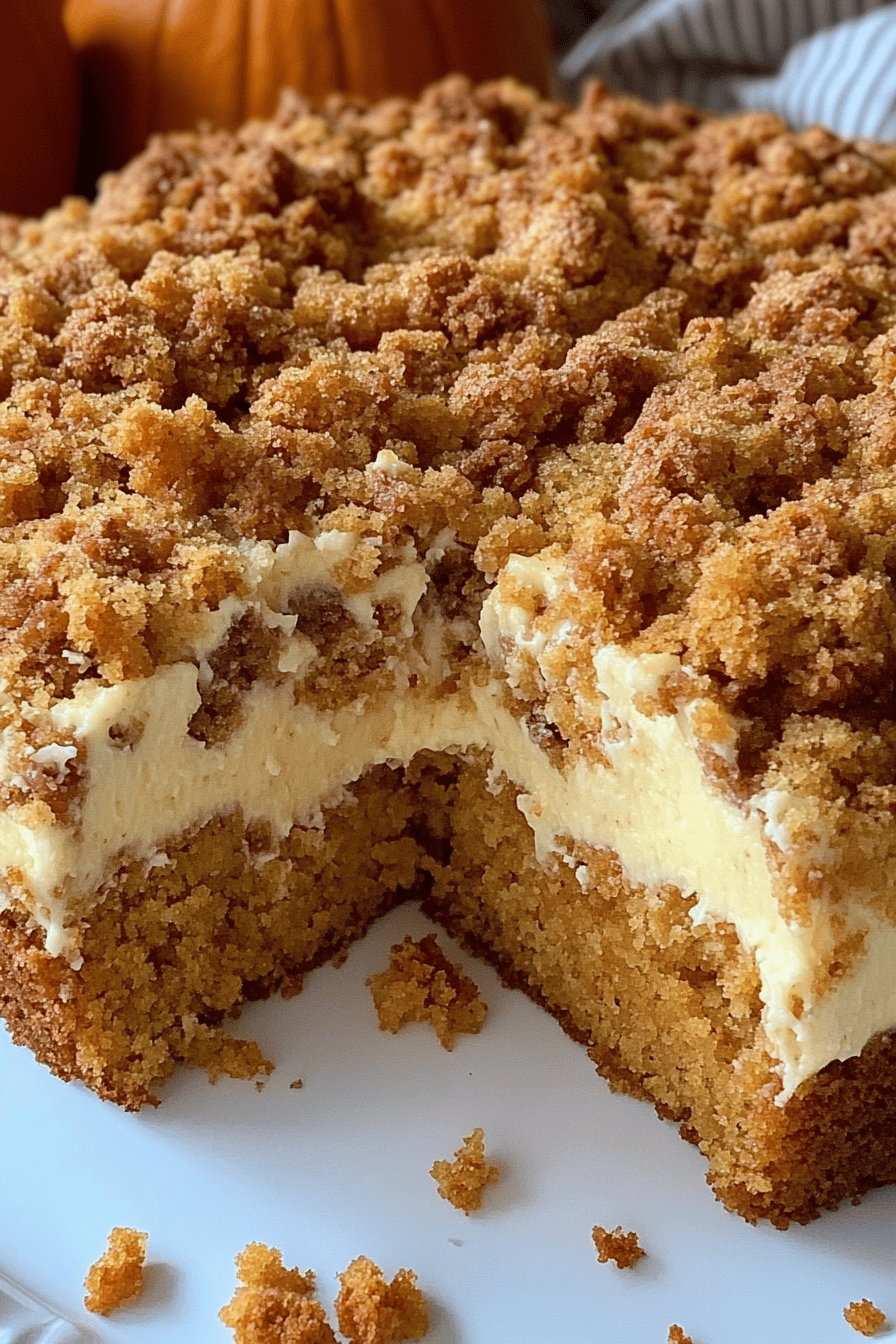 Easy Cream Cheese Pumpkin Coffee Cake ingredients
