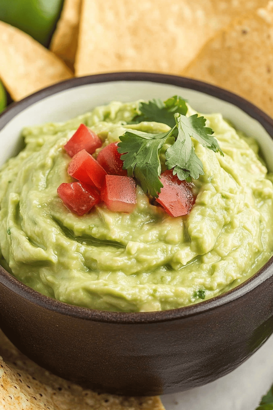 Easy Creamy Guacamole Recipe