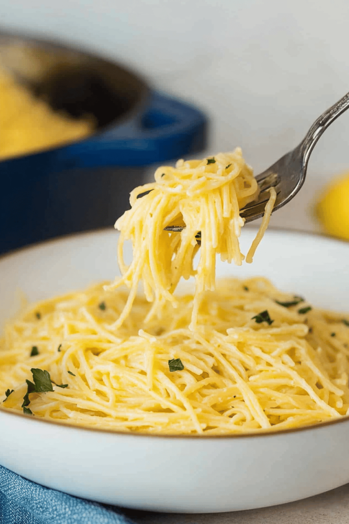 Easy Creamy Lemon Pasta Recipe