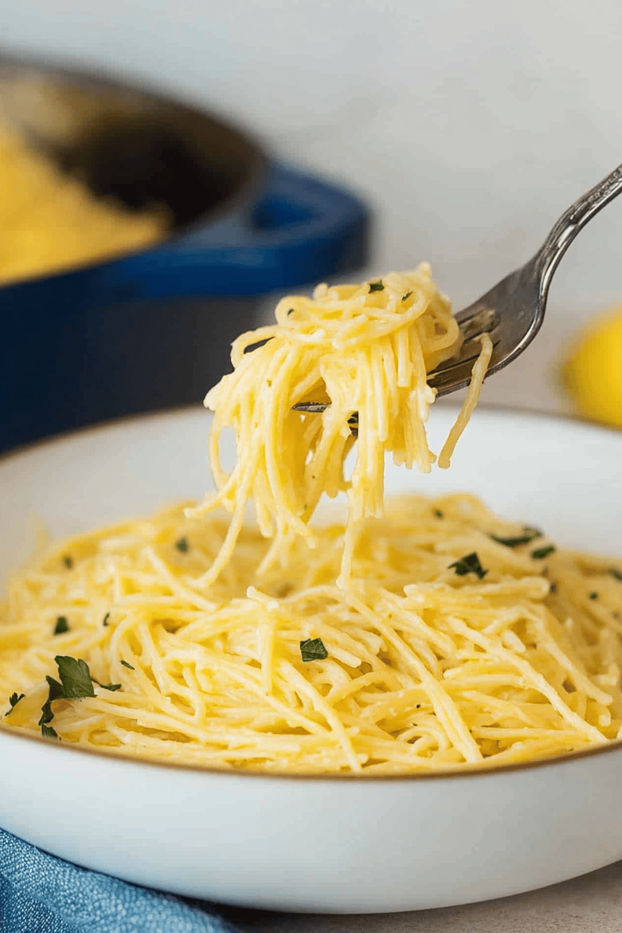Easy Creamy Lemon Pasta Recipe