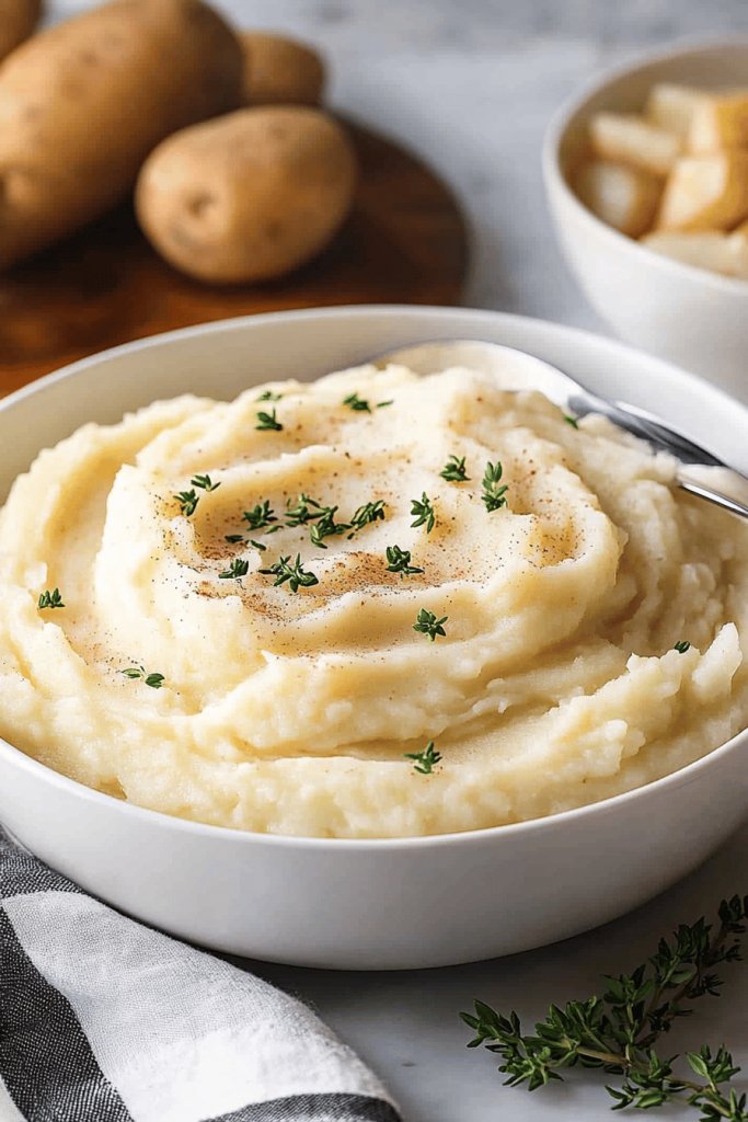 Easy Creamy Mashed Potatoes Recipe