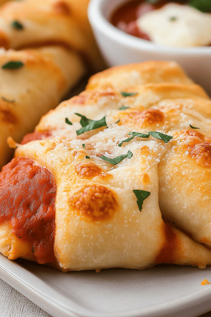 Easy Crescent Pizza Rolls Recipe