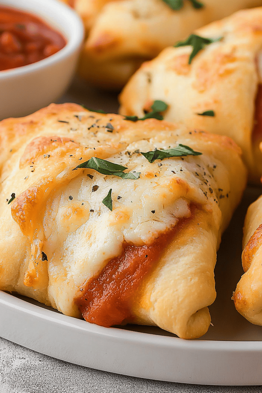 Easy Crescent Pizza Rolls Recipe ingredients