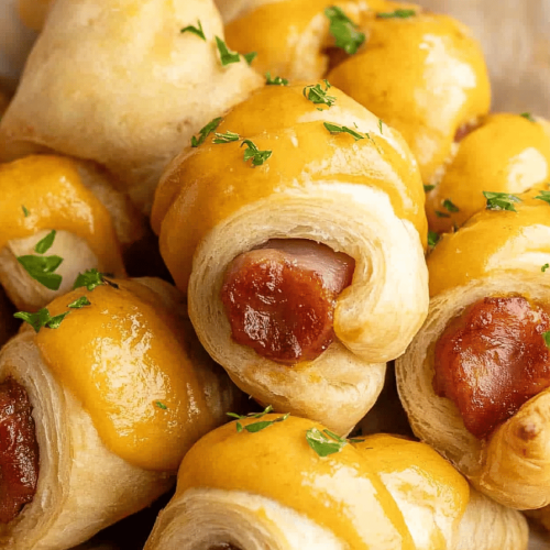 Easy Crescent Roll Pigs in a Blanket Recipe