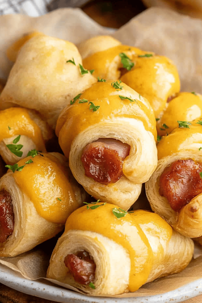 Easy Crescent Roll Pigs in a Blanket Recipe