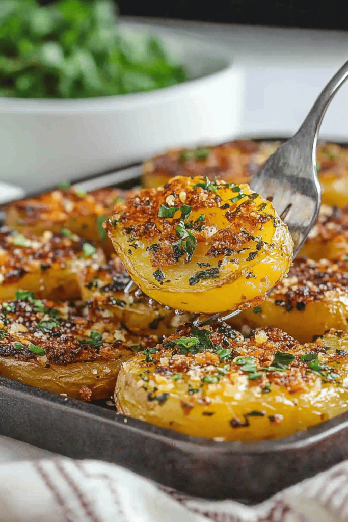Easy Crispy Smashed Potatoes Recipe