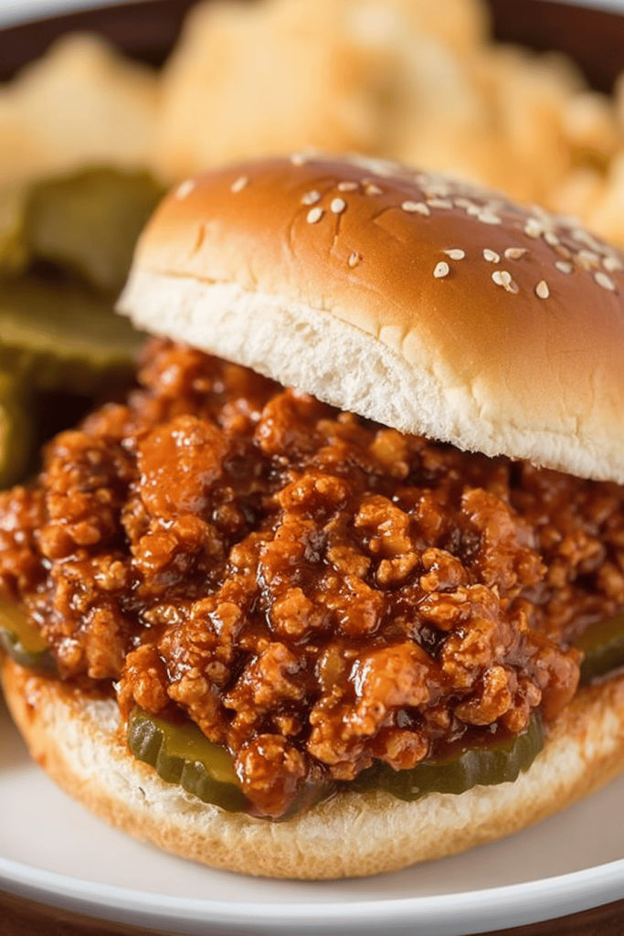 Easy Crock Pot Turkey Sloppy Joes