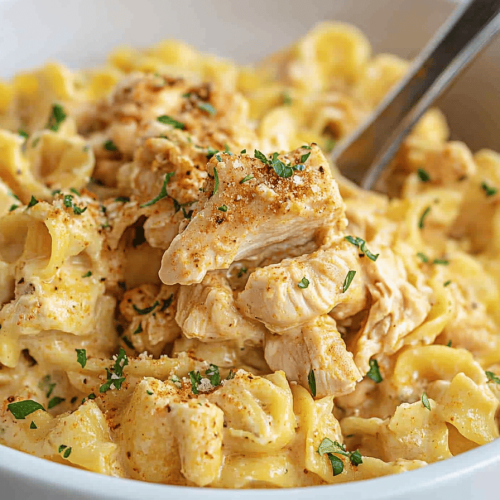 Easy Crockpot Chicken and Noodles Recipe