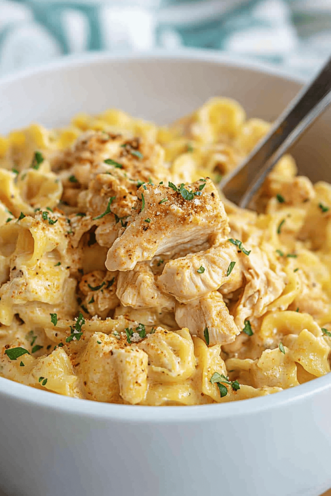 Easy Crockpot Chicken and Noodles Recipe