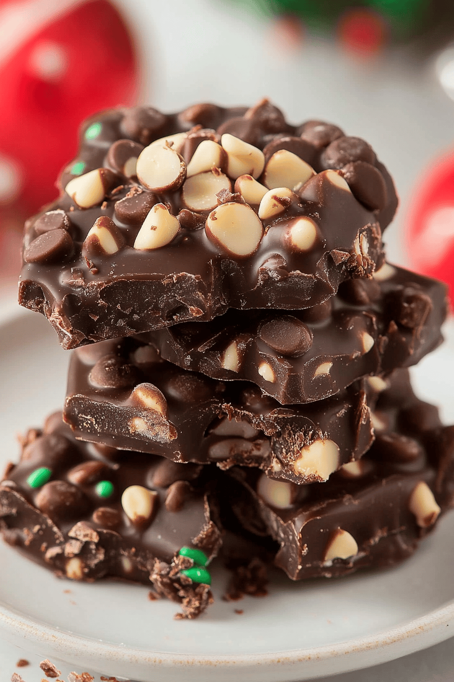 Easy Crockpot Christmas Candy Recipe Final Dish Presentation