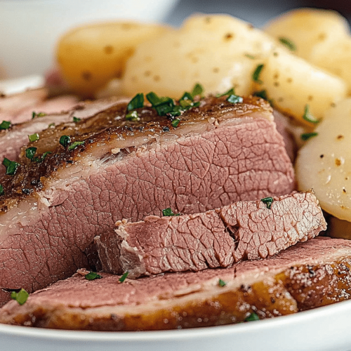 Easy Crockpot Corned Beef Brisket Recipe