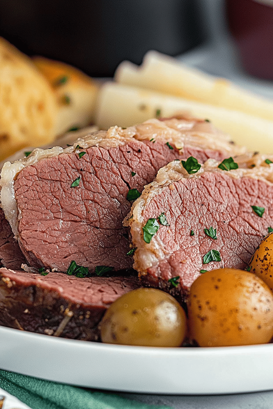 Easy Crockpot Corned Beef Brisket Recipe ingredients