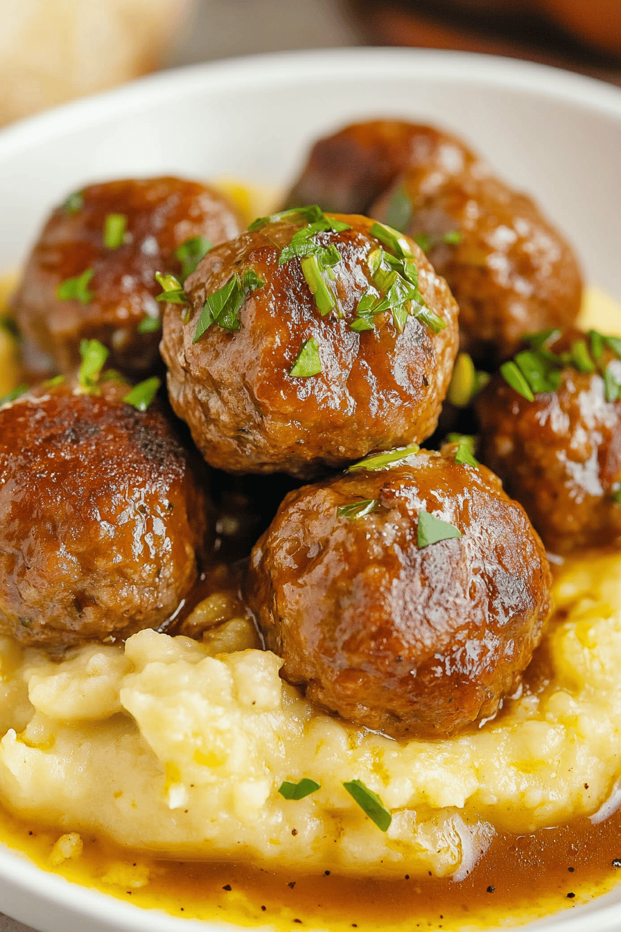 Easy Crockpot Mississippi Meatballs Recipe