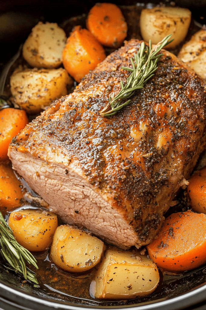 Easy Crockpot Ranch Pork Loin Recipe