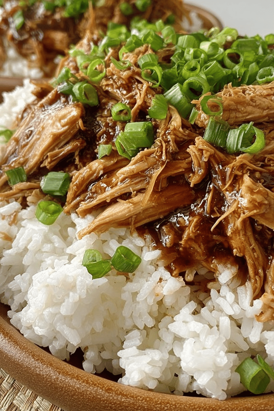 Easy Crockpot Teriyaki Chicken Recipe