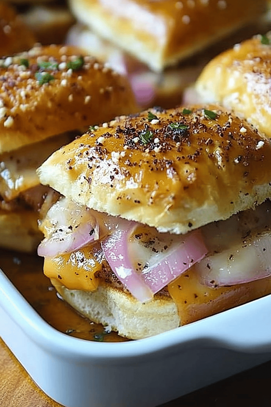Easy Cuban Sliders Recipe ingredients