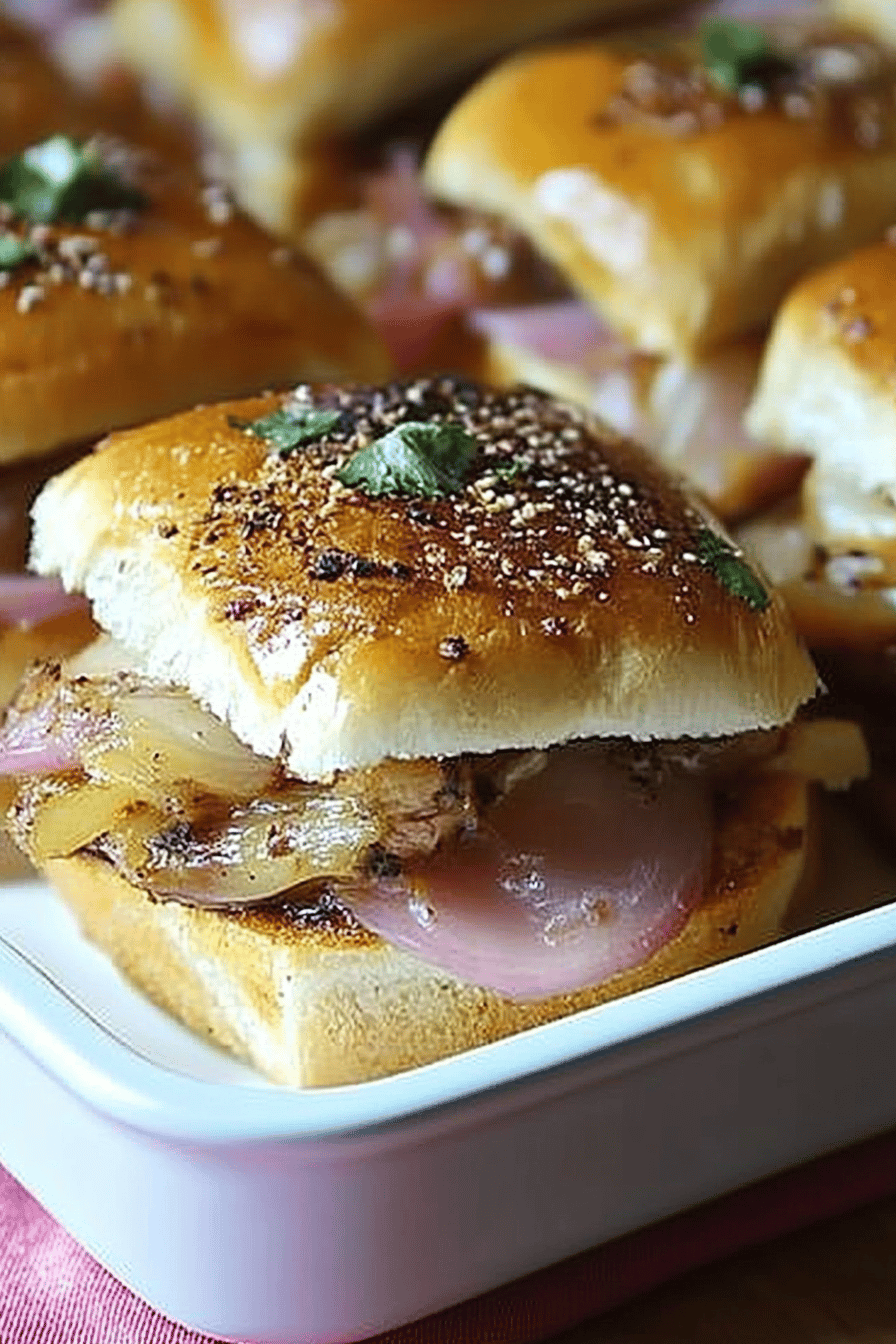 Easy Cuban Sliders Recipe