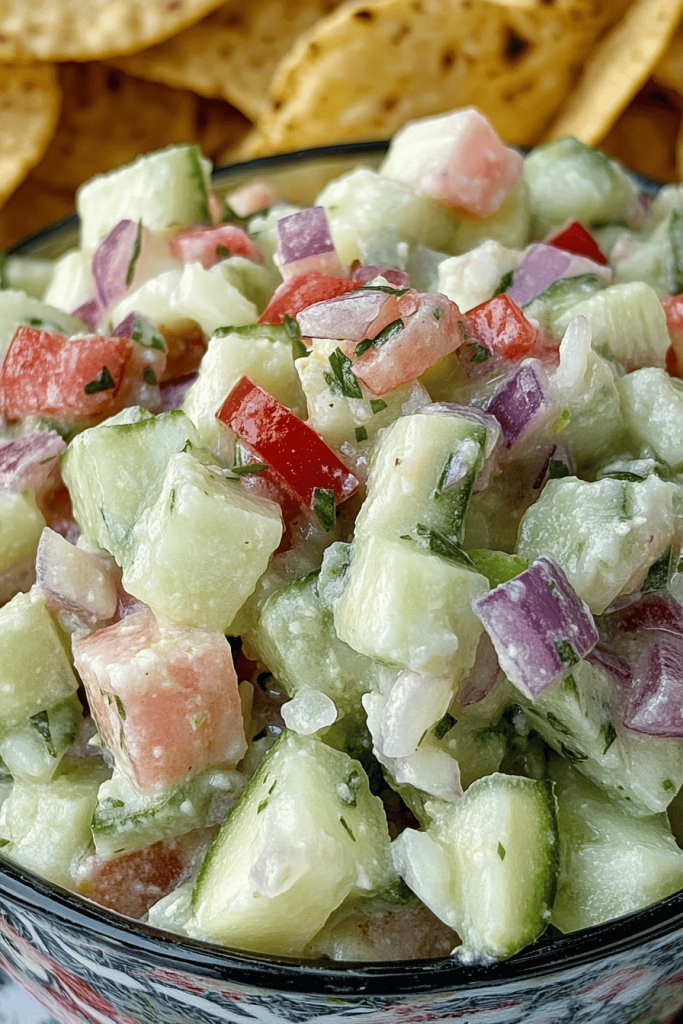 Easy Cucumber Salsa Recipe