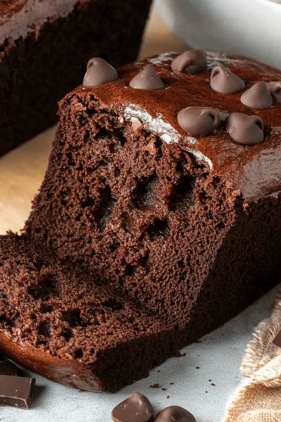 Easy Delicious Chocolate Bread Recipe Final Dish Presentation