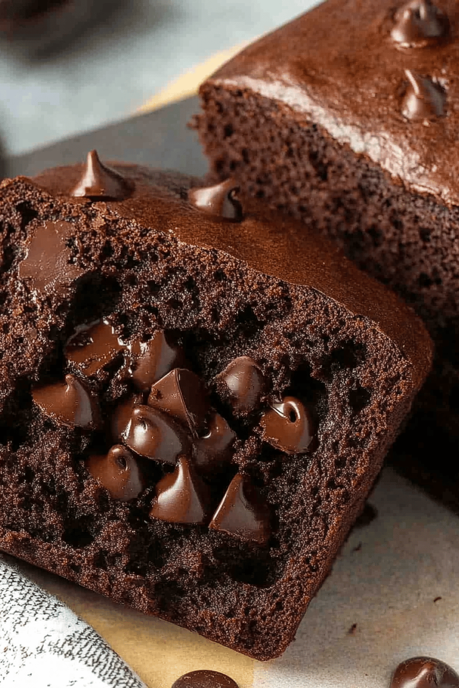 Easy Delicious Chocolate Bread Recipe ingredients