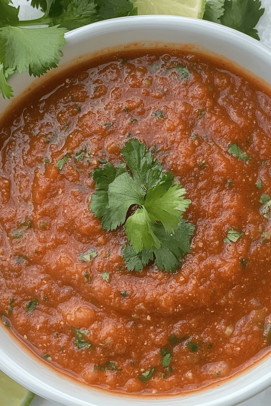 Easy & Delicious Homemade Salsa Recipe ingredients