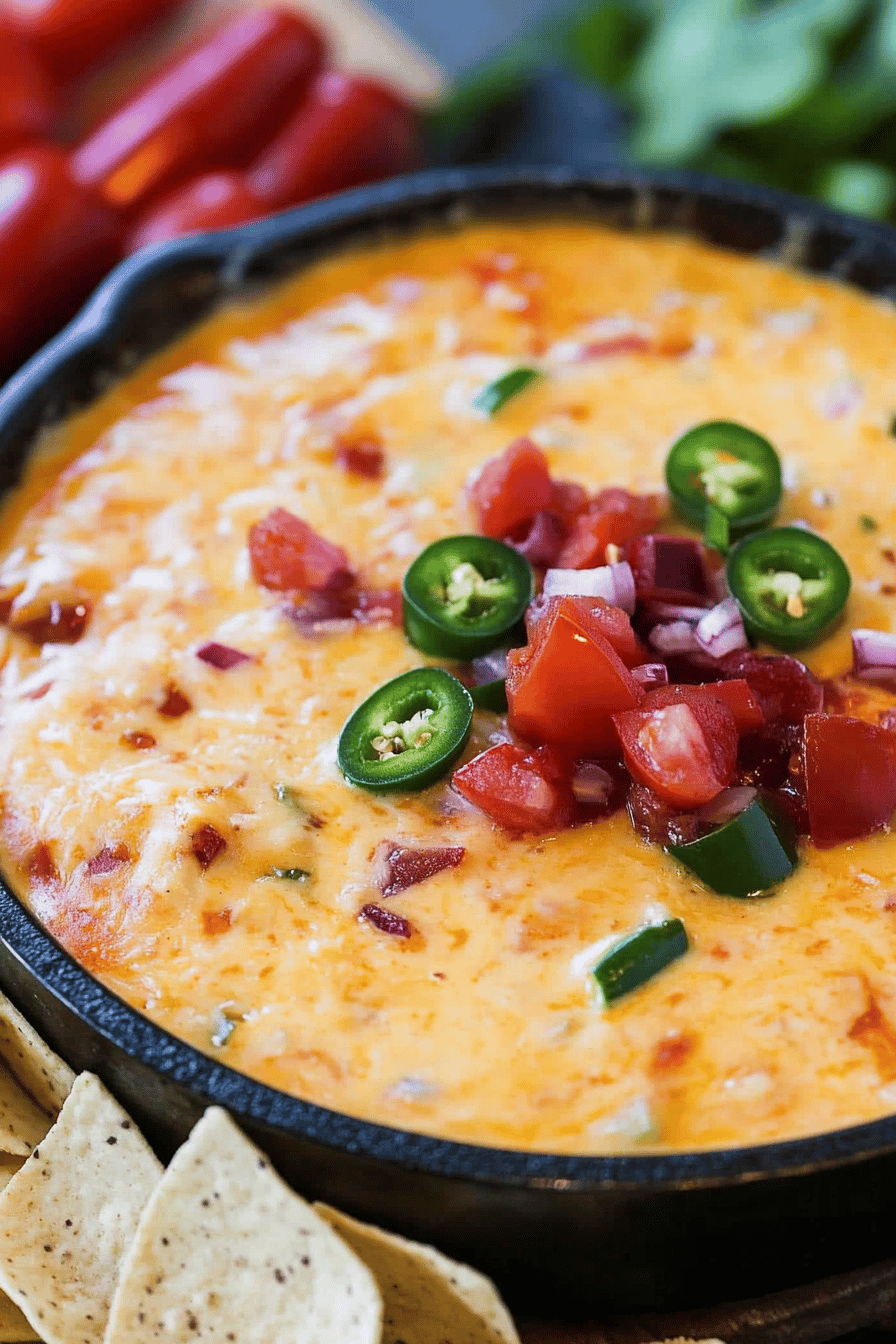 Easy & Delicious Queso Dip Recipe ingredients