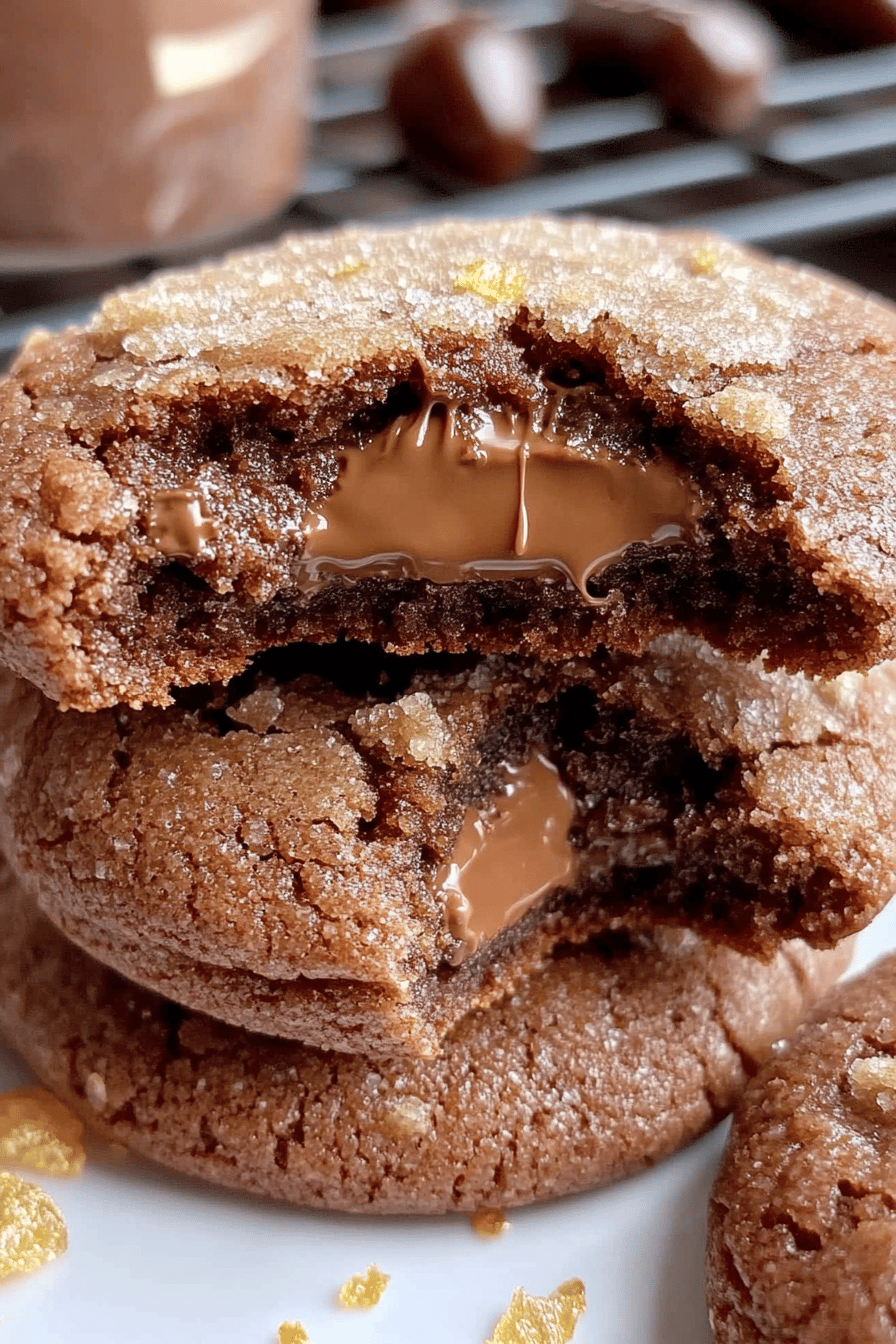 Easy & Delicious Rolo Cookies Recipe Final Dish Presentation