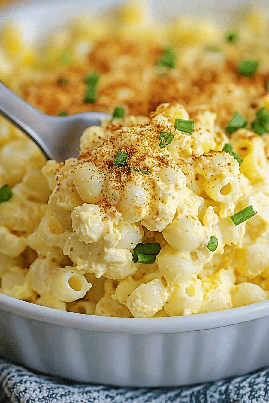 Easy Deviled Egg Pasta Salad Recipe ingredients