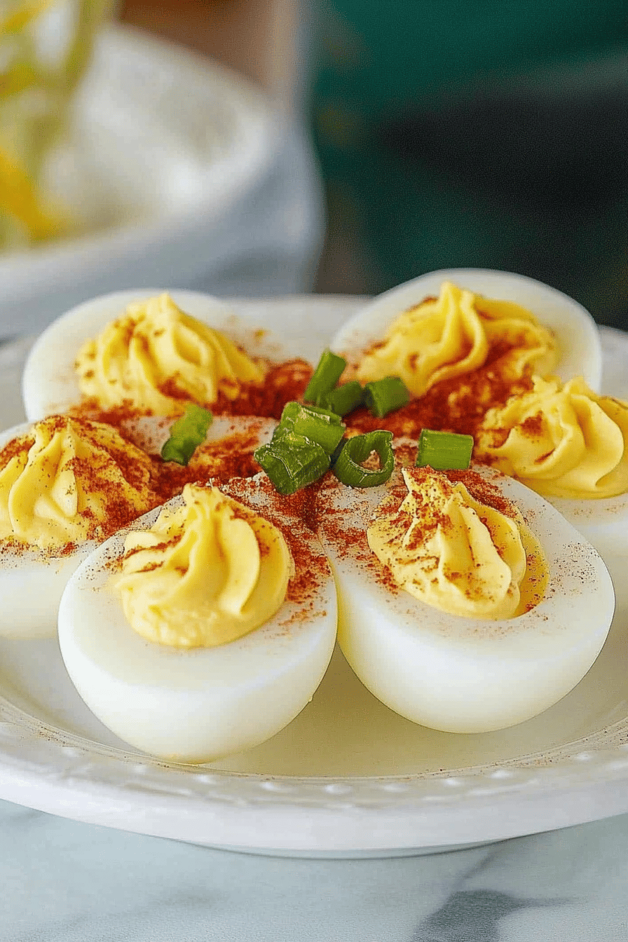 Easy Deviled Eggs Recipe ingredients