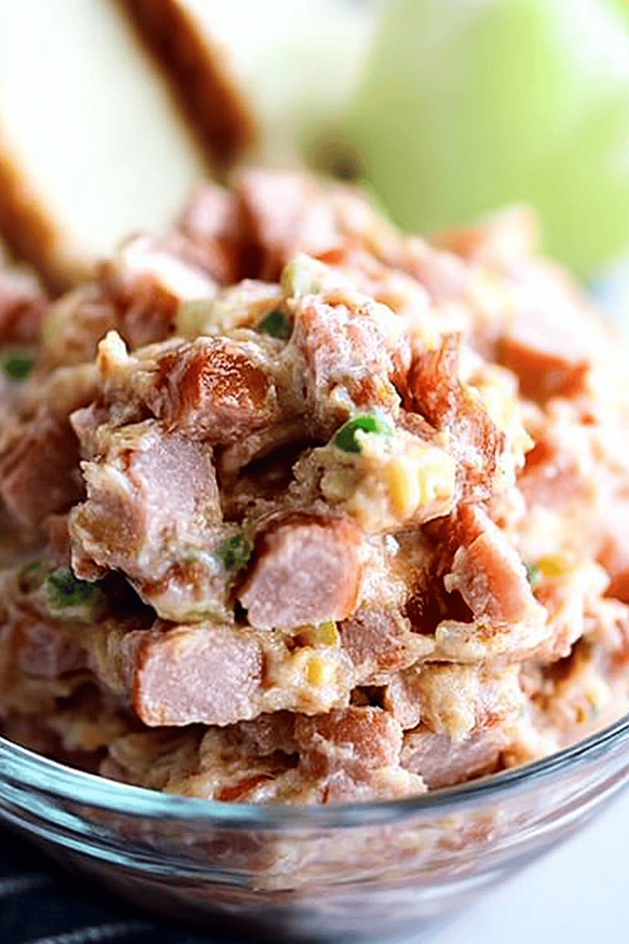 Easy Deviled Ham Recipe Final Dish Presentation