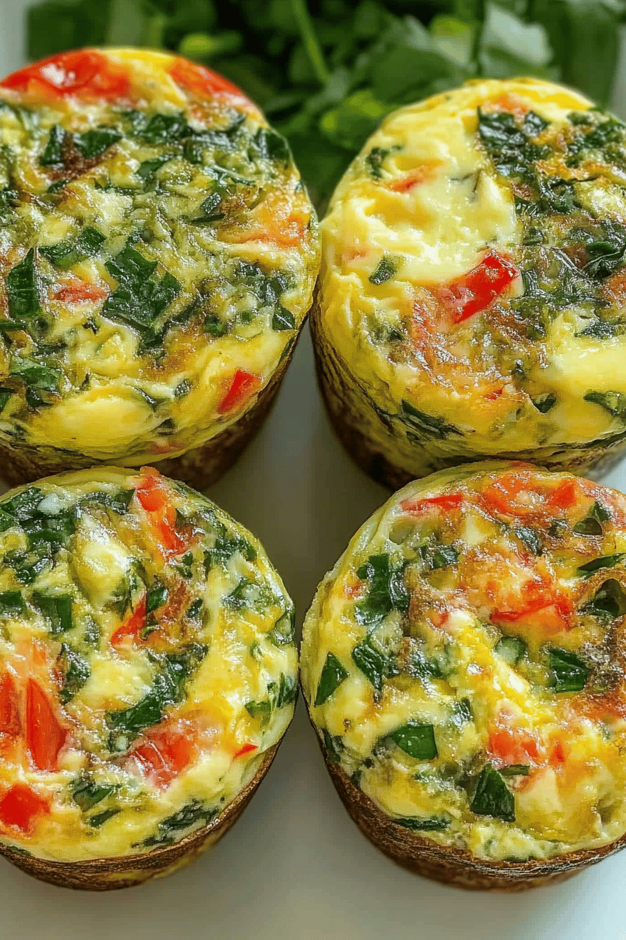 Easy Egg Muffin Cups Recipe Final Dish Presentation