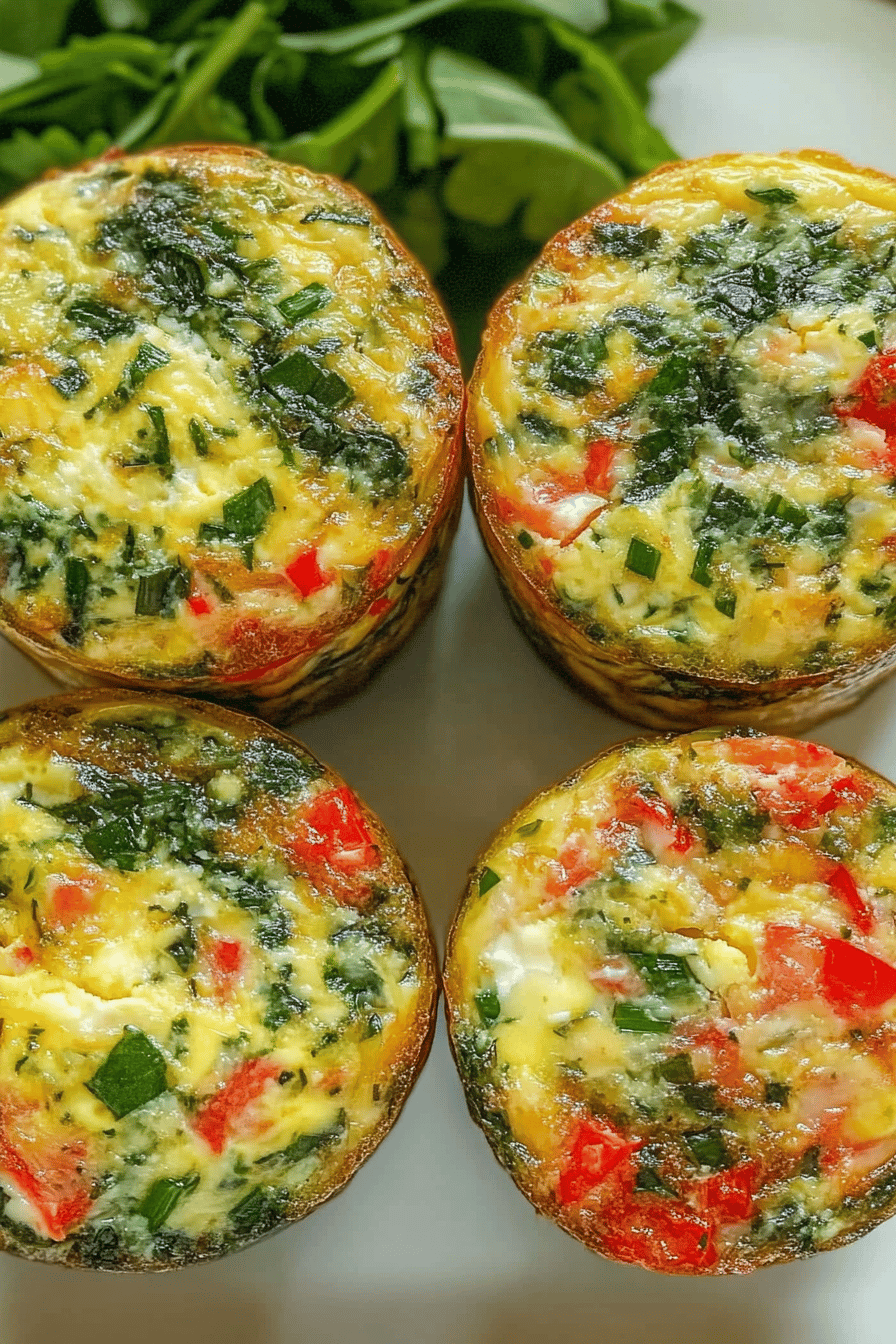 Easy Egg Muffin Cups Recipe Final Dish Presentation