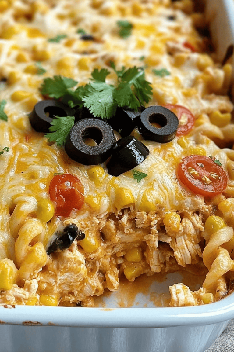 Easy Fiesta Chicken Casserole Recipe