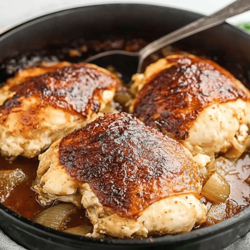 Easy French Onion Chicken Bake Recipe