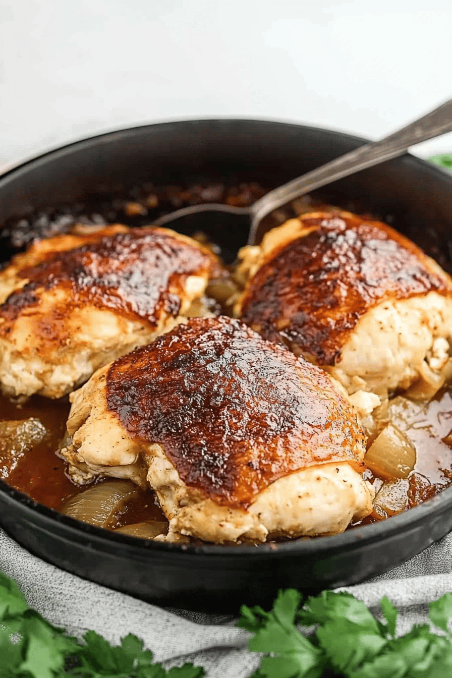 Easy French Onion Chicken Bake Recipe ingredients