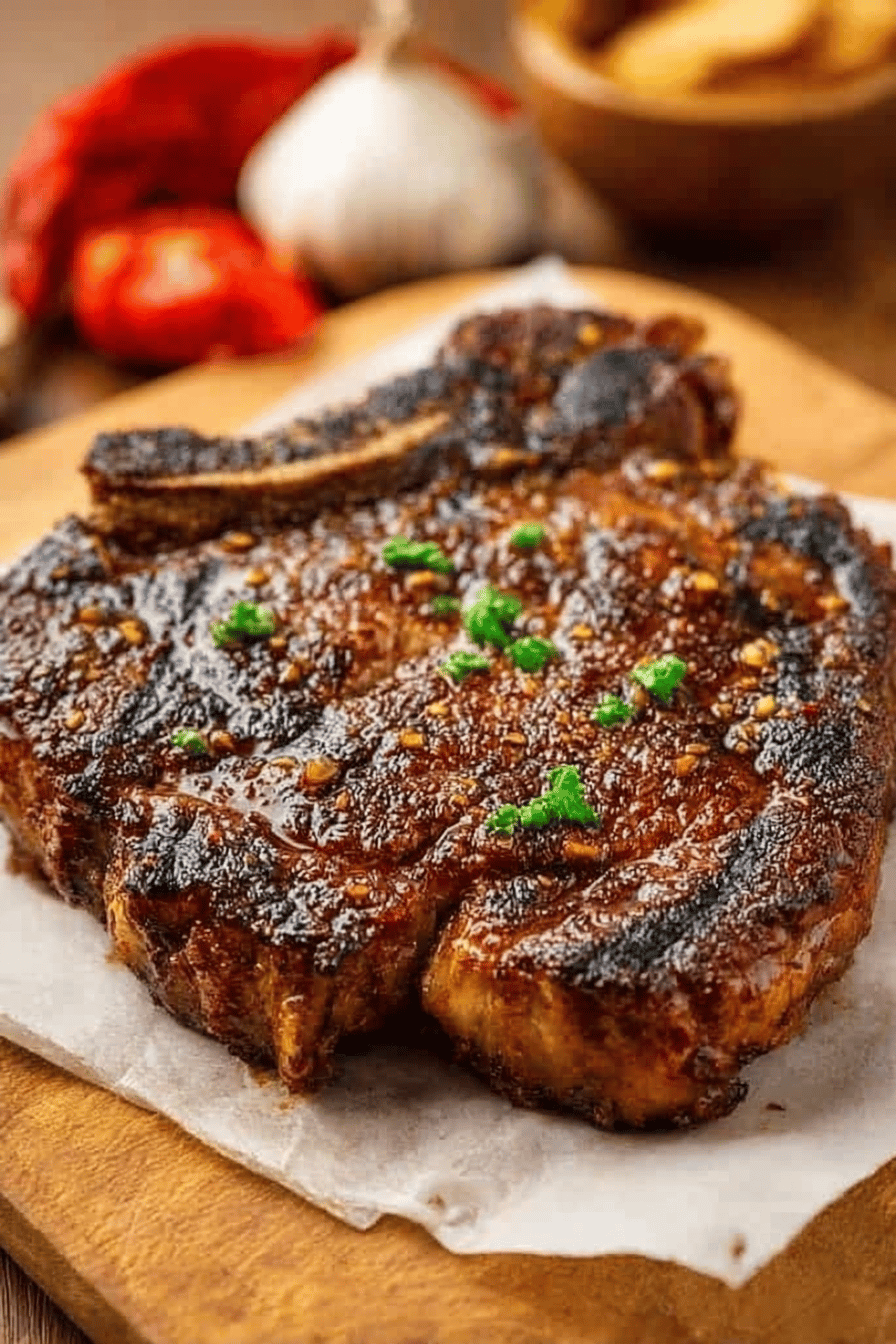 Easy Garlic Steak Marinade Recipe ingredients