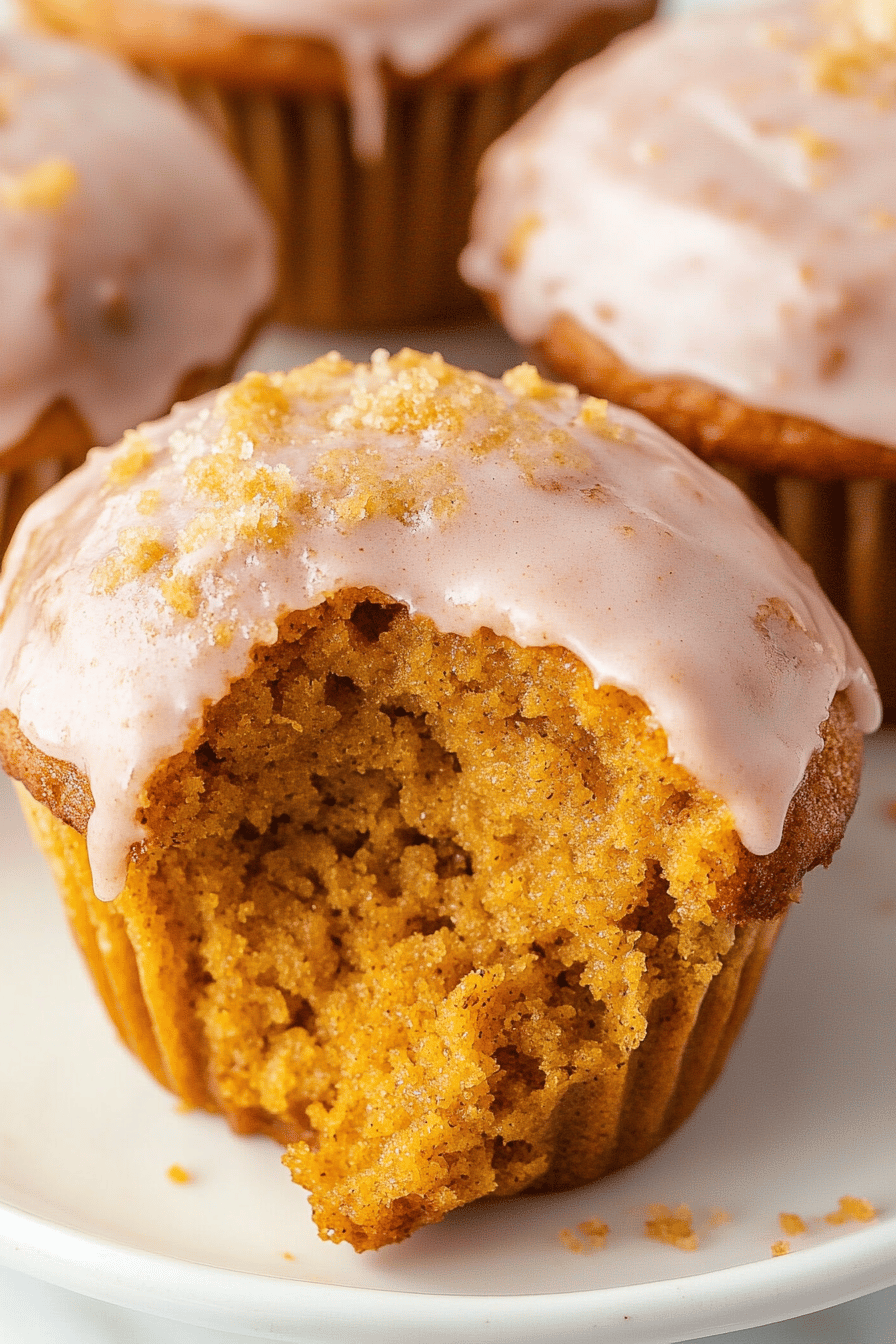 Easy Glazed Pumpkin Donut Muffins ingredients