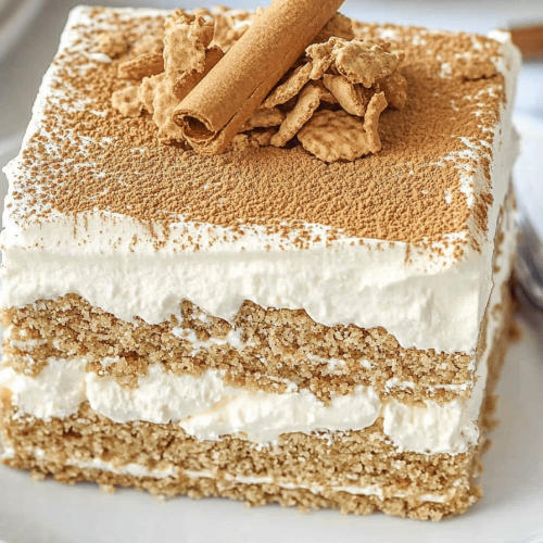 Easy Graham Cracker Icebox Cake Recipe