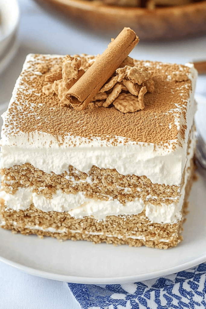 Easy Graham Cracker Icebox Cake Recipe