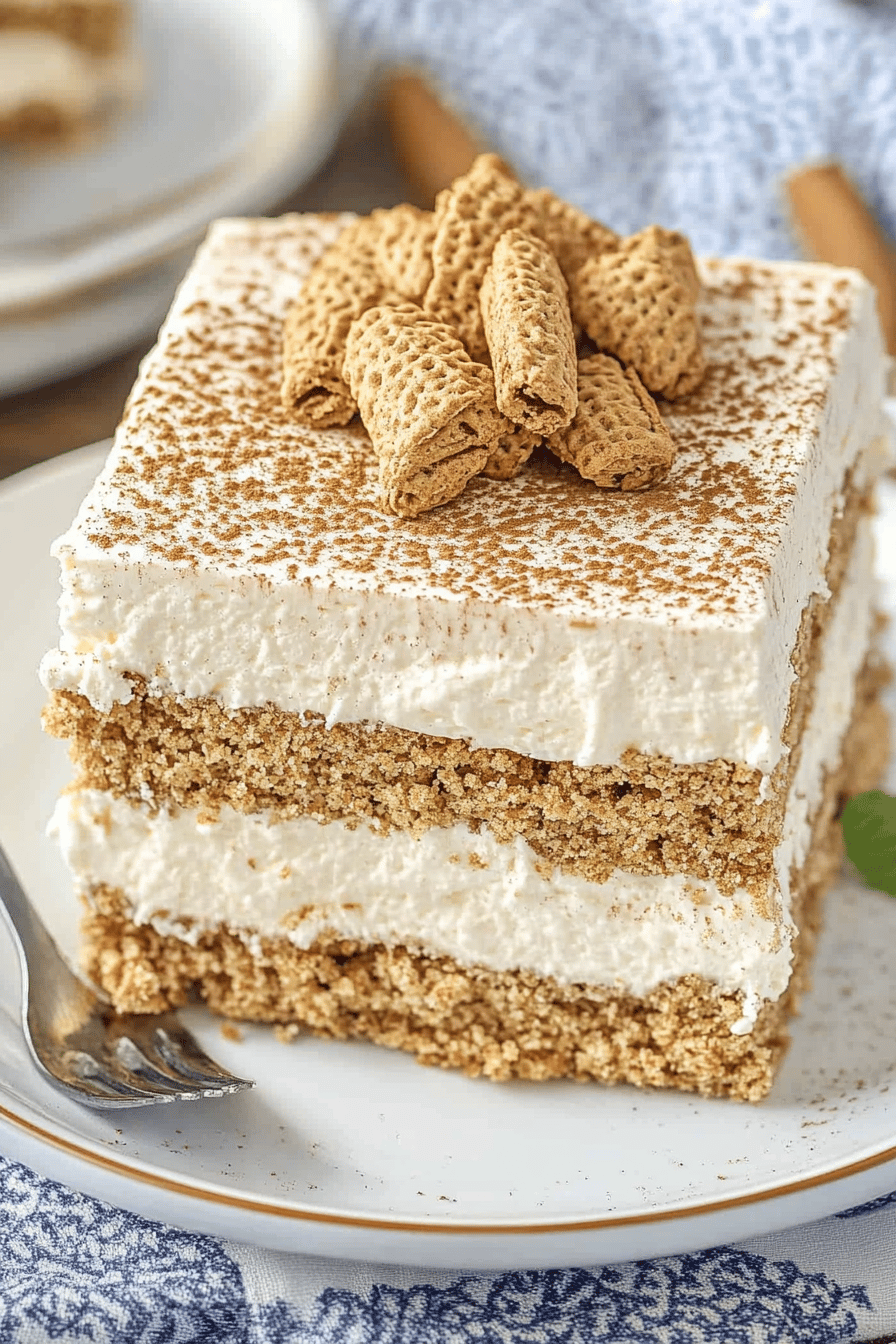 Easy Graham Cracker Icebox Cake Recipe ingredients