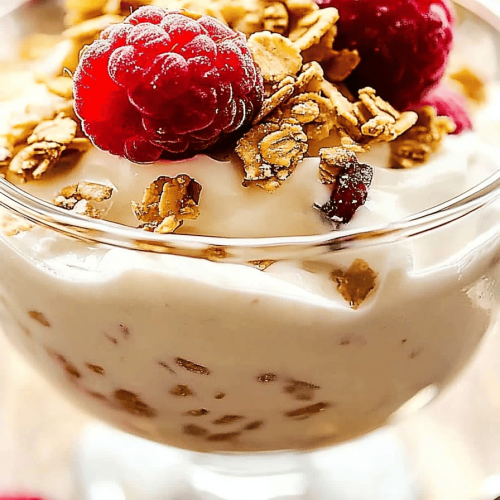 Easy Greek Yogurt with Granola Recipe
